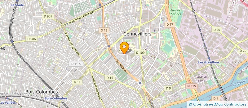 localisation de l'entreprise 792 192 973   GENNEVILLIERS
