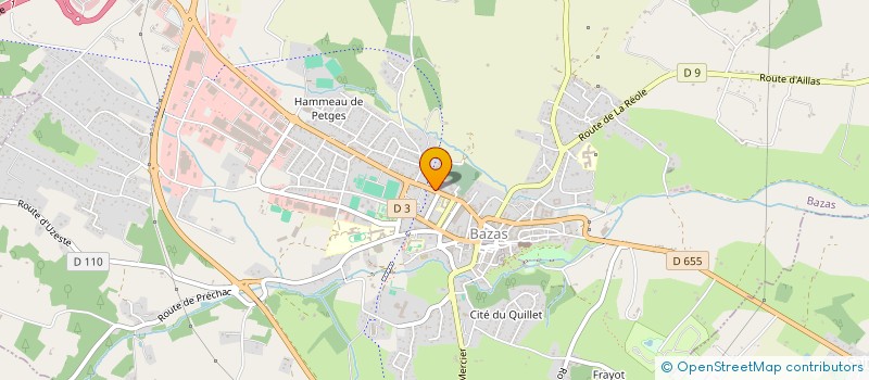 localisation de l'entreprise 792 215 956   FLOIRAC