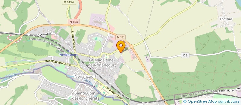 localisation de l'entreprise 792 216 756   IVRY LA BATAILLE