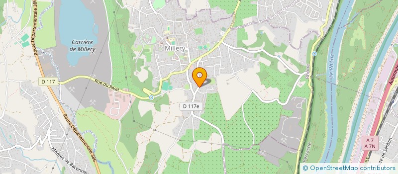 localisation de l'entreprise 792 220 931   MILLERY