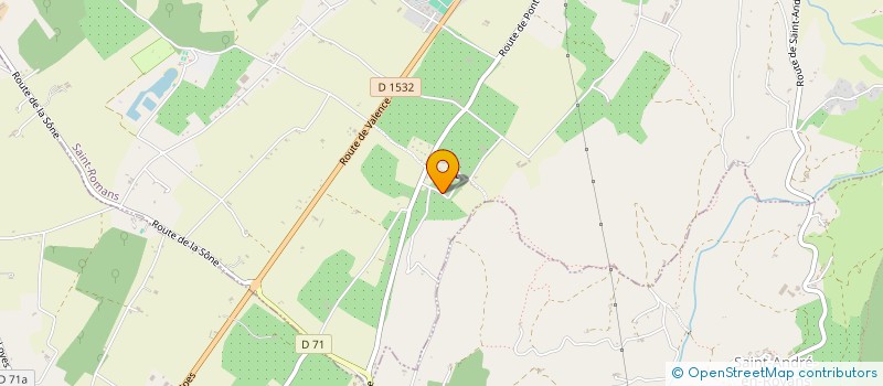 localisation de l'entreprise 792 225 328   SAINT-ROMANS