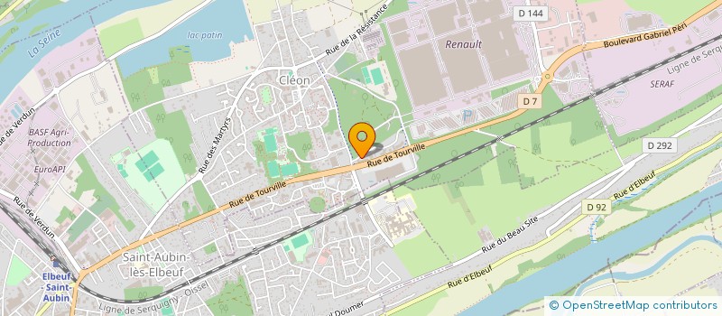 localisation de l'entreprise 792 231 540   SAINT-AUBIN-LES-ELBEUF
