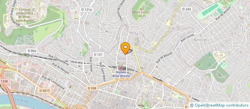 localisation de l'entreprise 792 232 597   ROUEN