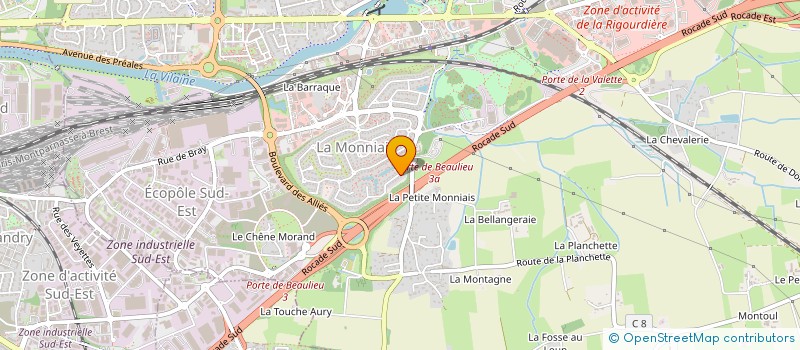 localisation de l'entreprise 792 241 689   STAINS