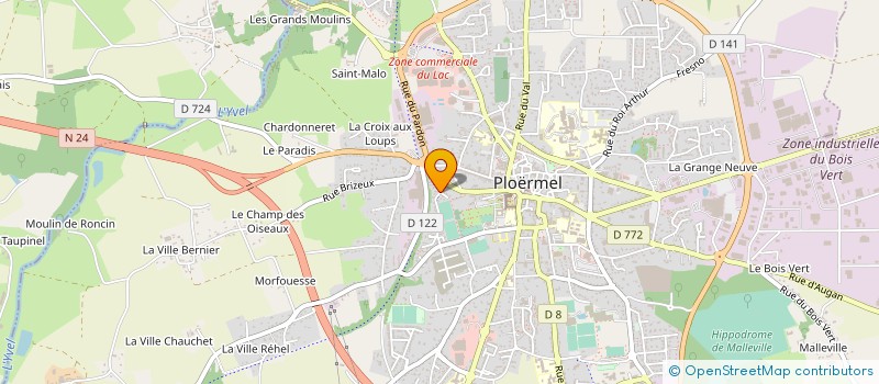 localisation de l'entreprise 792 242 620  à ELVEN
