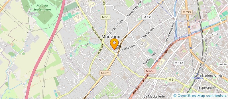 localisation de l'entreprise 792 247 231  à RONCQ