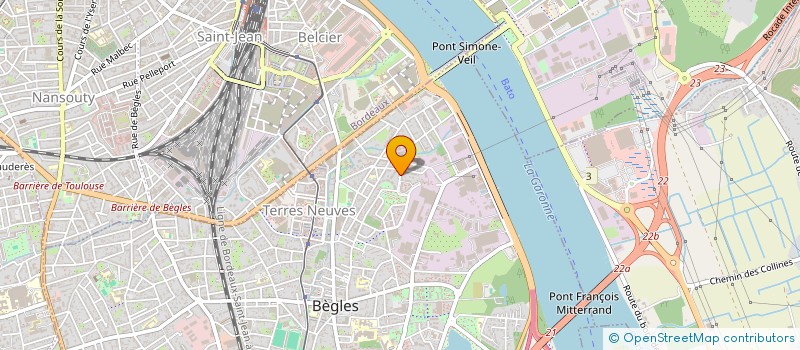 localisation de l'entreprise 792 250 987  à BEGLES