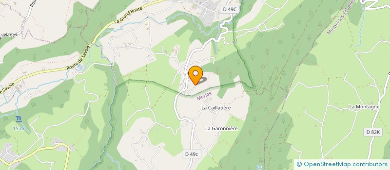 localisation de l'entreprise 792 253 783   SAINT-BUEIL