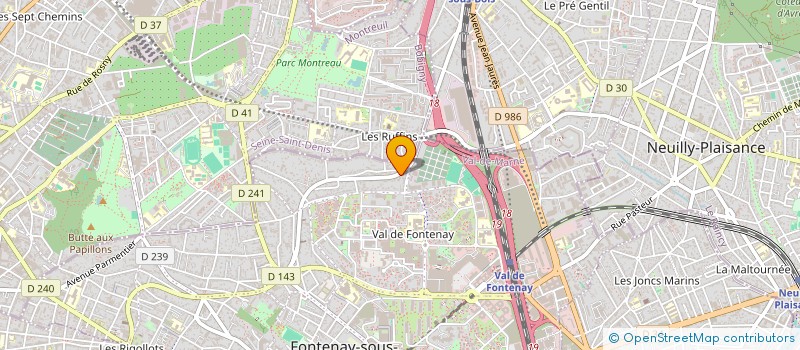 localisation de l'entreprise 792 255 747 à EVRY-COURCOURONNES