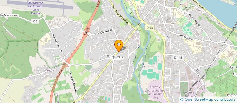 localisation de l'entreprise 792 267 510   SAUMUR