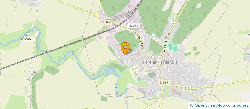 localisation de l'entreprise 792 270 951 à SERGY