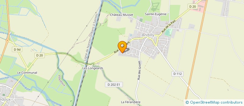 localisation de l'entreprise 792 288 912 à ANDILLY