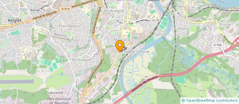 localisation de l'entreprise 792 309 312   BAYONNE