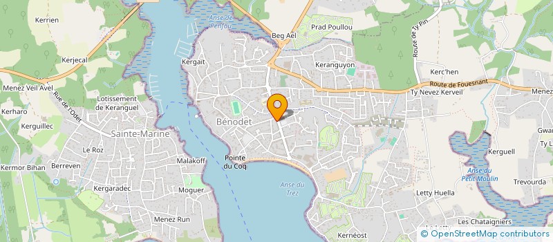 localisation de l'entreprise 792 312 175   QUIMPER