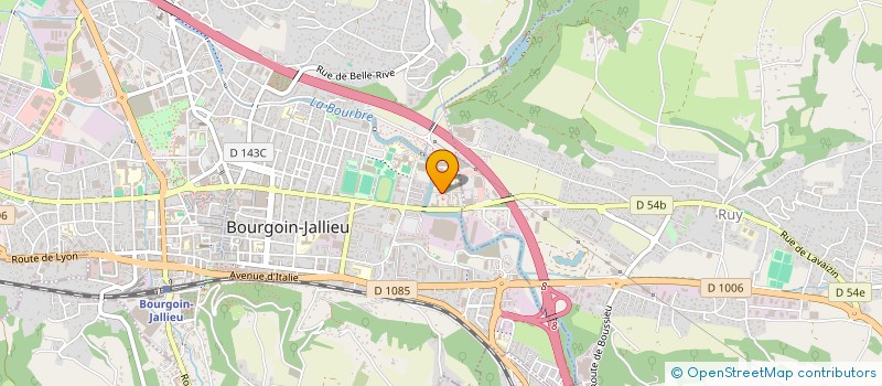 localisation de l'entreprise 792 315 640   BOURGOIN-JALLIEU