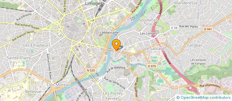 localisation de l'entreprise 792 316 242  à LIMOGES
