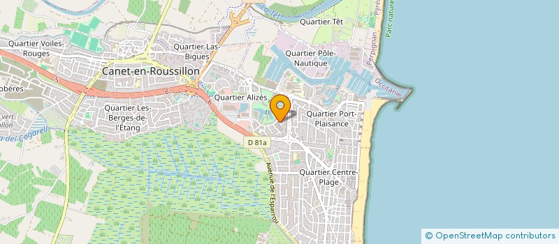 localisation de l'entreprise 792 320 327   CANET-EN-ROUSSILLON