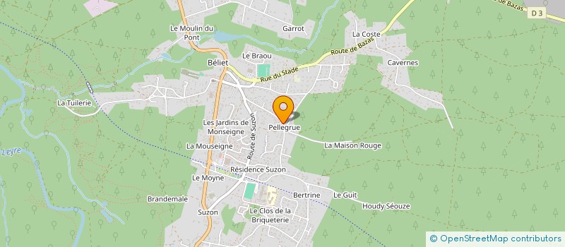 localisation de l'entreprise 792 323 131   DAX