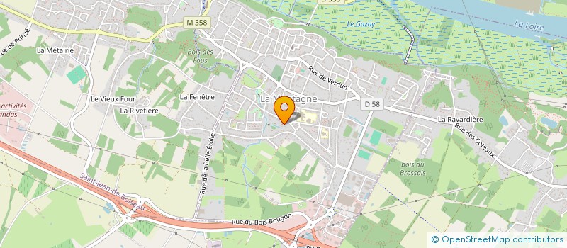 localisation de l'entreprise 792 351 066   LA MONTAGNE