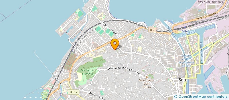 localisation de l'entreprise 792 362 113 à SETE