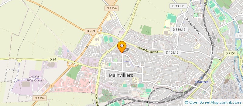 localisation de l'entreprise 792 391 369 à MAINVILLIERS