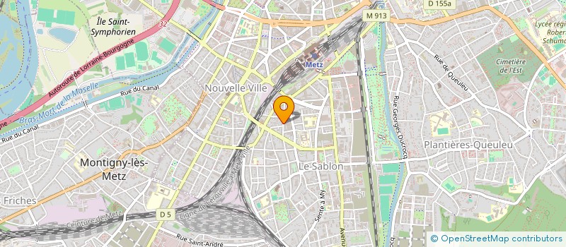 localisation de l'entreprise 792 392 755   METZ