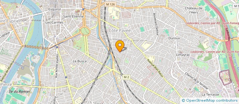 localisation de l'entreprise 792 404 493   TOULOUSE