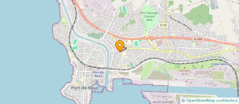 localisation de l'entreprise 792 404 899   ISTRES