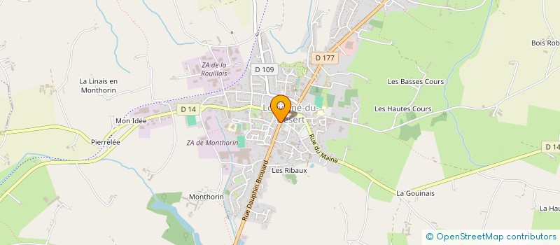 localisation de l'entreprise 792 417 081   LOUVIGNE-DU-DESERT