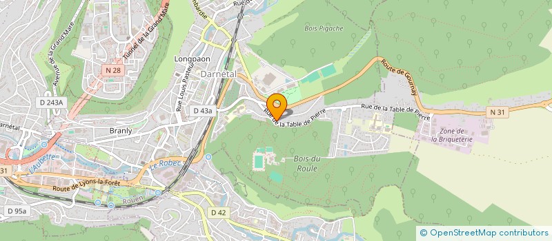 localisation de l'entreprise 792 424 814   DARNETAL