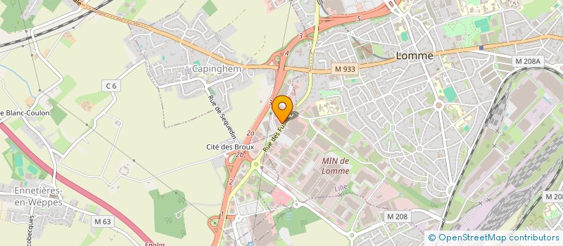 localisation de l'entreprise 792 529 463   CAPINGHEM