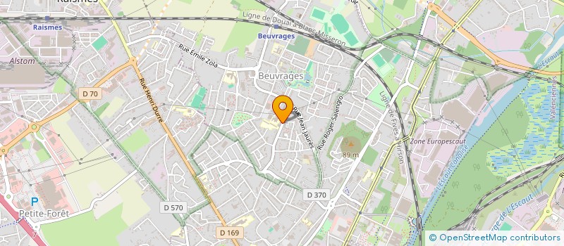 localisation de l'entreprise 792 530 685   RAISMES