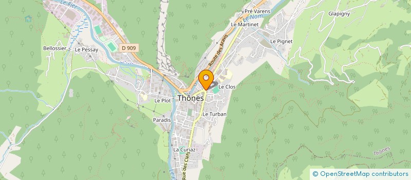 localisation de l'entreprise 792 533 200   CHAMPAGNE-EN-VALROMEY