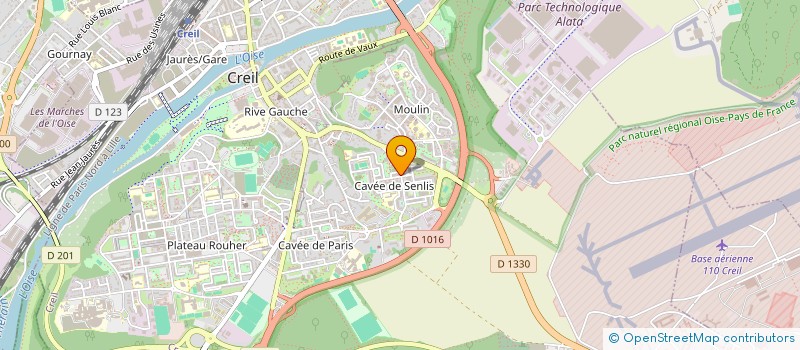 localisation de l'entreprise 792 548 562   CREIL