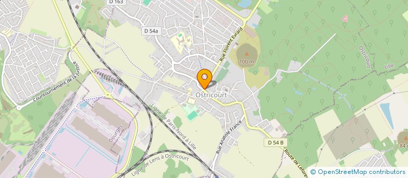 localisation de l'entreprise 792 553 653   OSTRICOURT