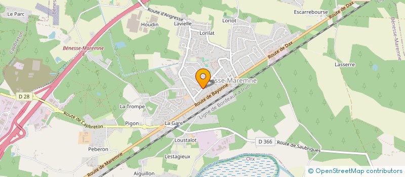 localisation de l'entreprise 792 567 018   CAPBRETON