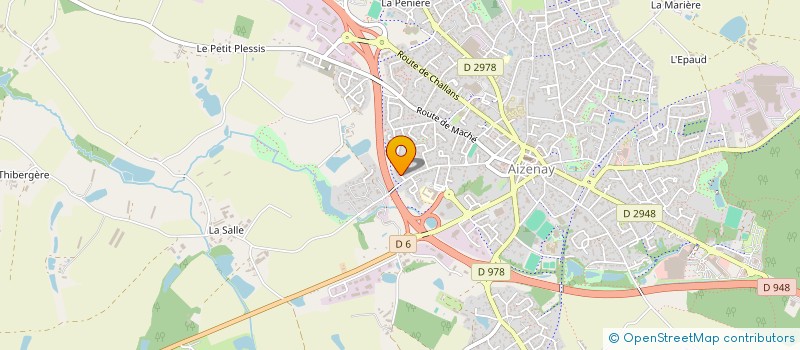 localisation de l'entreprise 792 575 821   AIZENAY