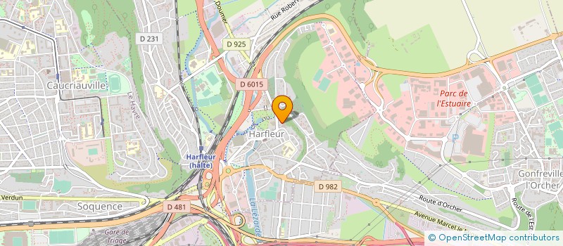 localisation de l'entreprise 792 582 082   HARFLEUR