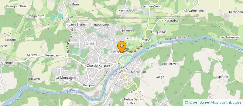 localisation de l'entreprise 792 604 316   TREGUNC