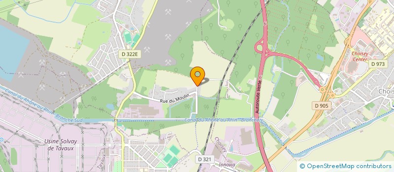 localisation de l'entreprise 792 614 240   CHAMPDIVERS