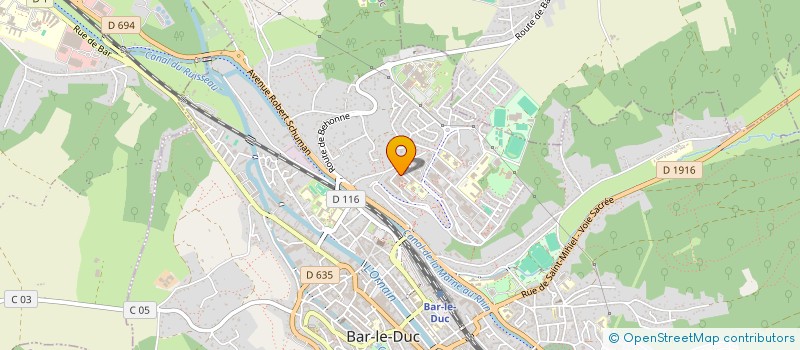 localisation de l'entreprise 792 636 490   BAR-LE-DUC