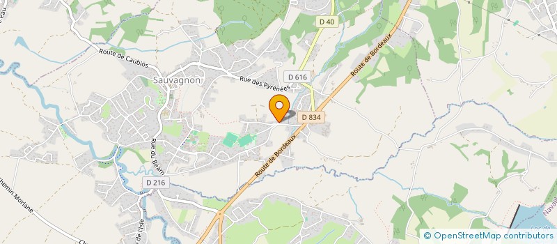 localisation de l'entreprise 792 651 218   SAUVAGNON