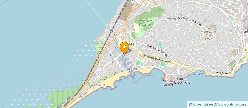 localisation de l'entreprise 792 653 925  à SETE