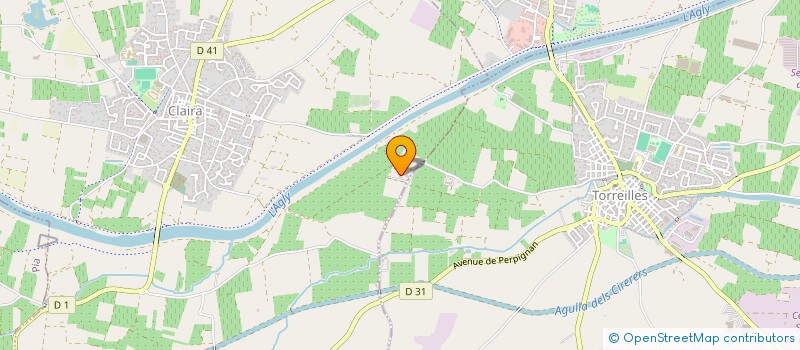 localisation de l'entreprise 792 655 334   VILLELONGUE-DE-LA-SALANQUE