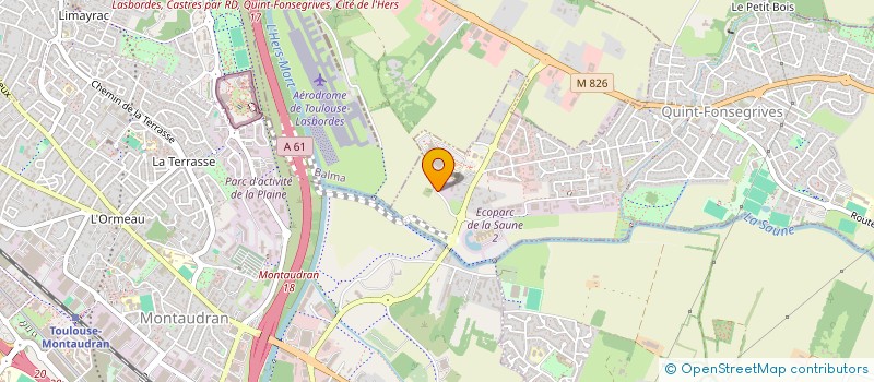 localisation de l'entreprise 792 660 375 à TOULOUSE