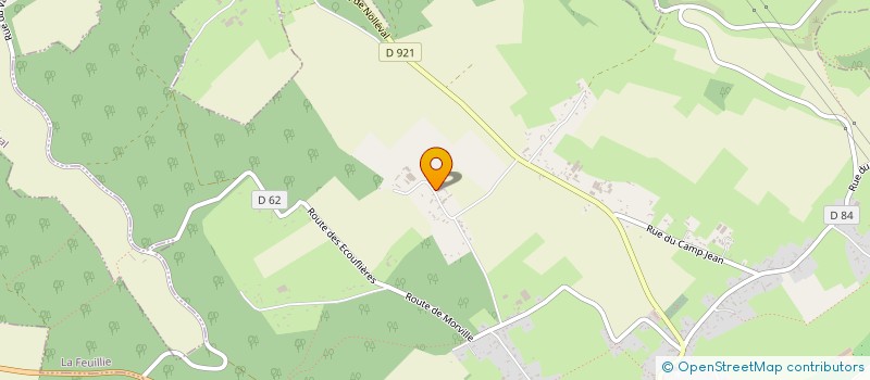 localisation de l'entreprise 792 680 472   LA FEUILLIE