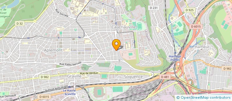 localisation de l'entreprise 792 682 437  à LE HAVRE