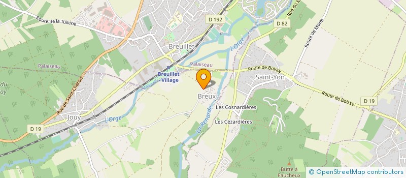 localisation de l'entreprise 792 683 583   BREUILLET