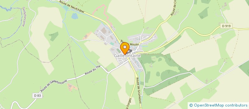 localisation de l'entreprise 792 683 633   GOURNAY-EN-BRAY