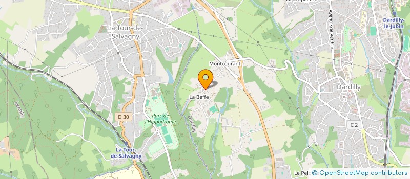 localisation de l'entreprise 792 686 875   FONTAINES-SAINT-MARTIN